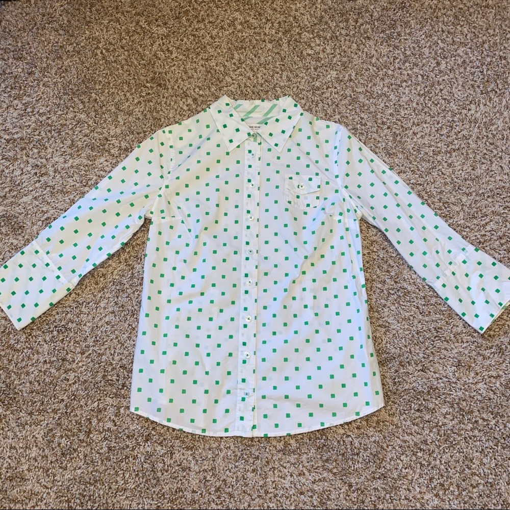 Isaac Mizrahi for Target Button Down Blouse